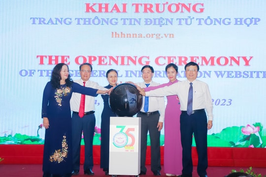 Liên hiệp các tổ chức hữu nghị tỉnh Nghệ An kỷ niệm 35 năm thành lập