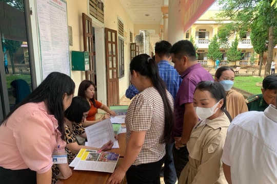 600 người tham gia tập huấn công tác quản lý biên giới quốc gia và bảo vệ mốc quốc giới Việt Nam - Lào