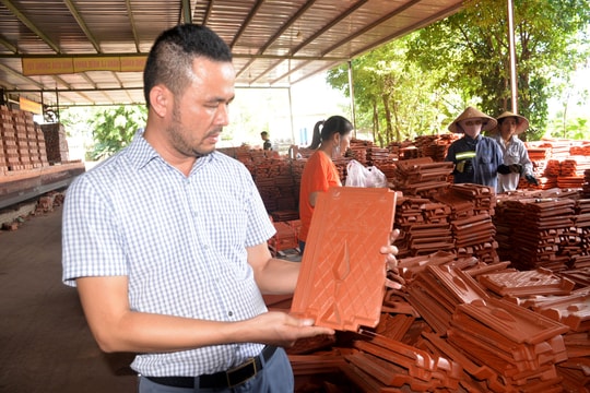 Tân Kỳ nâng cao giá trị sản phẩm gạch ngói Cừa