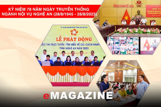 Kỷ niệm 78 năm Ngày truyền thống ngành Nội vụ Nghệ An (28/8/1945 - 28/8/2023)