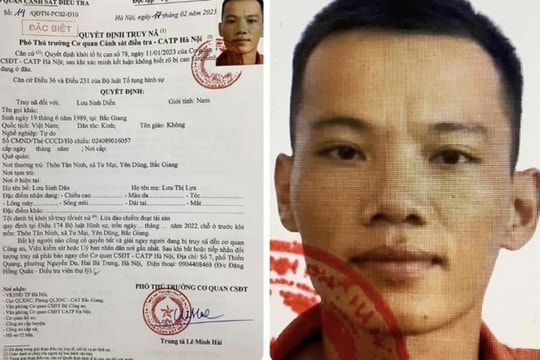 Truy nã đối tượng lừa đảo chiếm đoạt tài sản bằng hình thức tuyển cộng tác viên