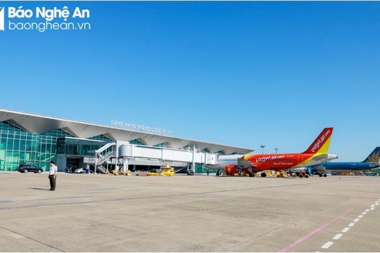 Cảng Hàng không quốc tế Vinh thông báo gia hạn thời gian mời chào giá