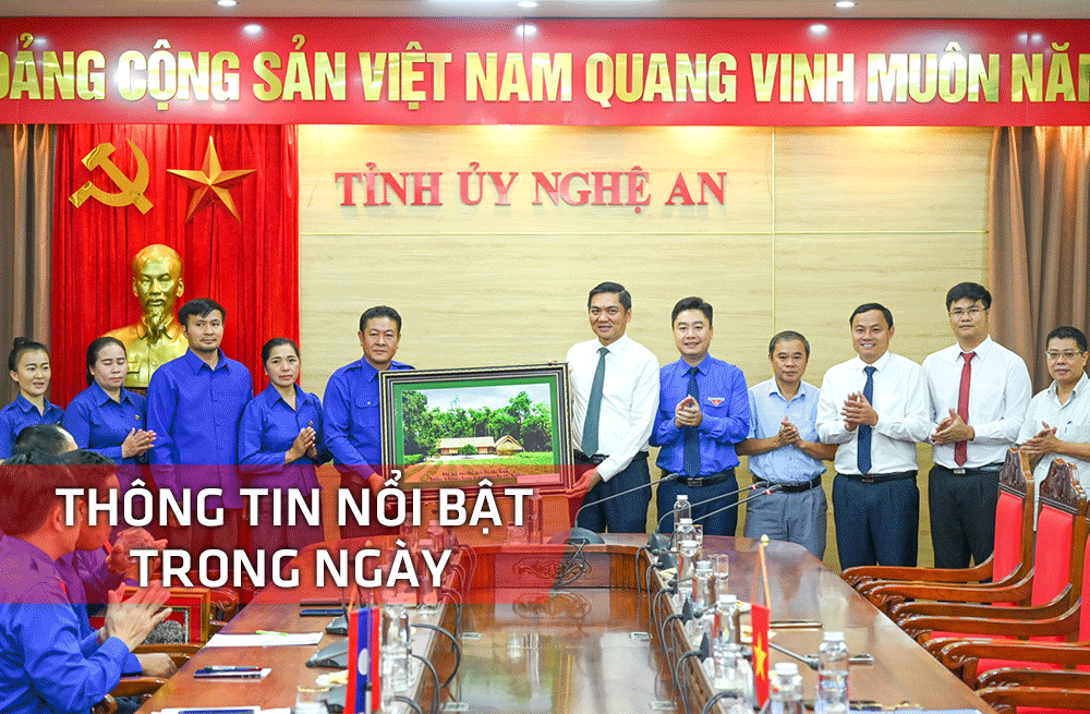 Nghệ An: Thông tin nổi bật ngày 30/8