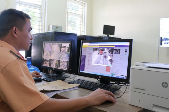 Cảnh sát giao thông Nghệ An gửi trên 2.000 thông báo phạt nguội đến chủ phương tiện vi phạm
