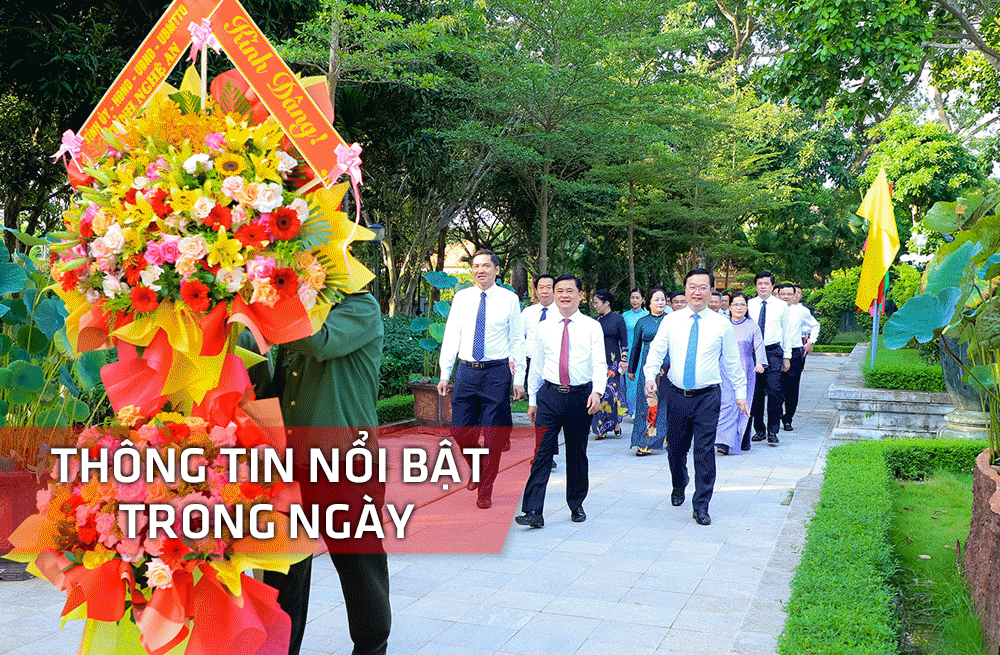 Nghệ An: Thông tin nổi bật ngày 31/8