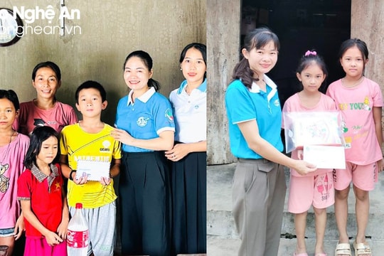 Phụ nữ Nghệ An tổ chức nhiều hoạt động hỗ trợ học sinh đến trường