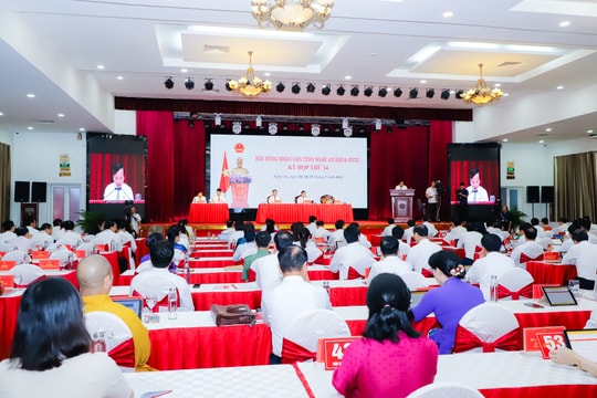 Thường trực HĐND tỉnh Nghệ An khóa XVIII triệu tập Kỳ họp thứ 15