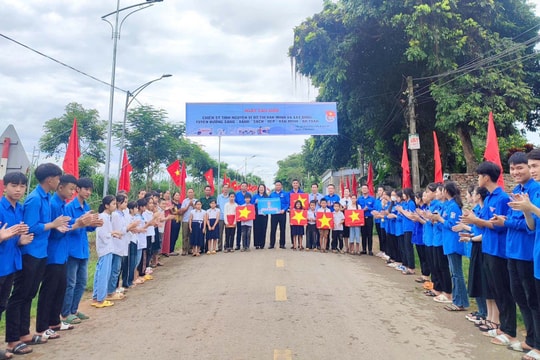 11/13 chỉ tiêu vượt kế hoạch trong Chiến dịch Thanh niên tình nguyện Hè 2023