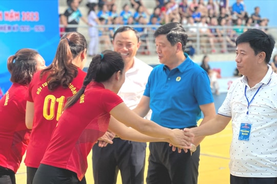 Hơn 500 vận động viên tranh tài tại Giải Thể thao công chức, viên chức, người lao động tỉnh năm 2023