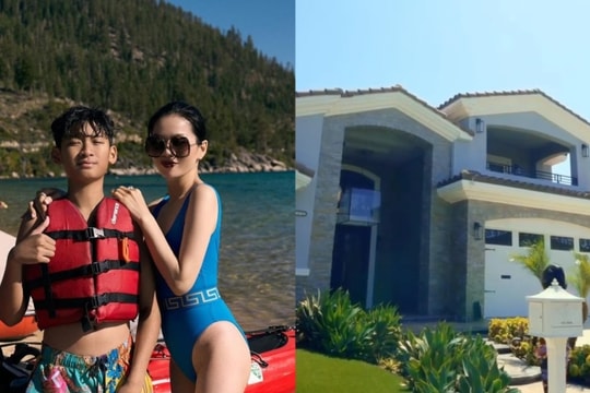 Lệ Quyên để dành biệt thự ở Mỹ cho con trai