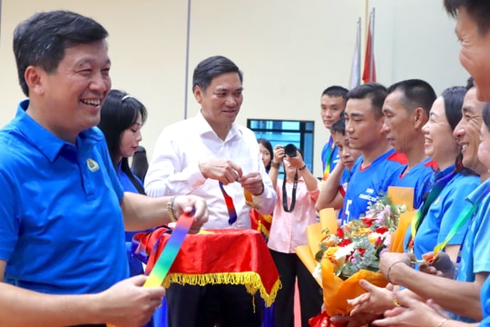 Bế mạc Giải thể thao công chức, viên chức, người lao động tỉnh năm 2023