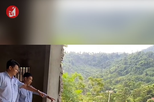 Sống trong vùng sạt lở, dân bản vùng biên lo mùa mưa bão đến