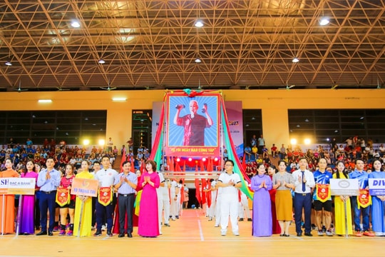 890 vận động viên tham gia Hội thao ngành ngân hàng Nghệ An năm 2023