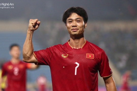 Tiền đạo Công Phượng: 'Tôi vẫn chưa hài lòng với màn thể hiện của bản thân'