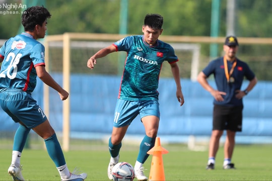 4 cầu thủ Sông Lam Nghệ An góp mặt trong danh sách Đội tuyển Olympic Việt Nam tham dự ASIAD 19