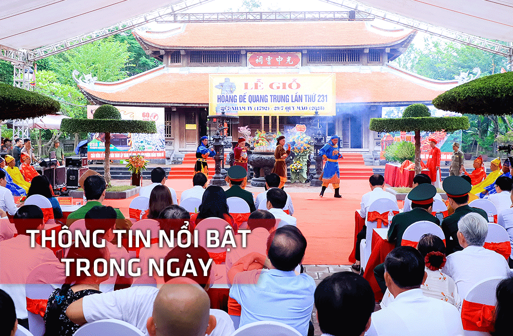 Nghệ An: Thông tin nổi bật ngày 13/9