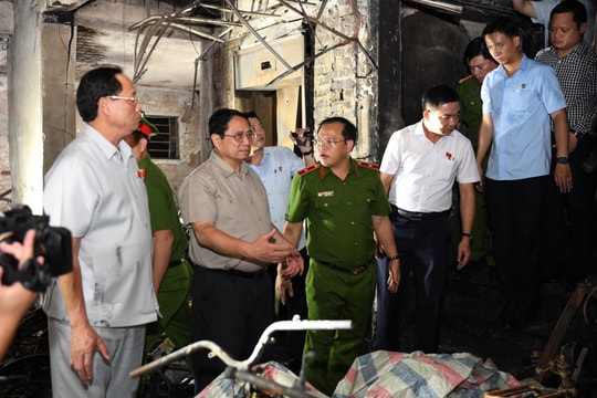 Công điện của Thủ tướng Chính phủ về vụ cháy chung cư mini tại Hà Nội