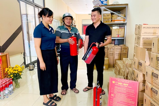 Thị trường thiết bị chữa cháy, thoát hiểm tại Nghệ An 'tăng nhiệt' sau vụ cháy chung cư mini tại Hà Nội