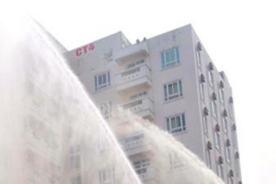 Cách thoát hiểm khi cháy chung cư