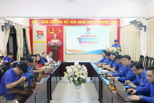 Nghệ An khai mạc Hội thi Bí thư Đoàn cơ sở giỏi năm 2023