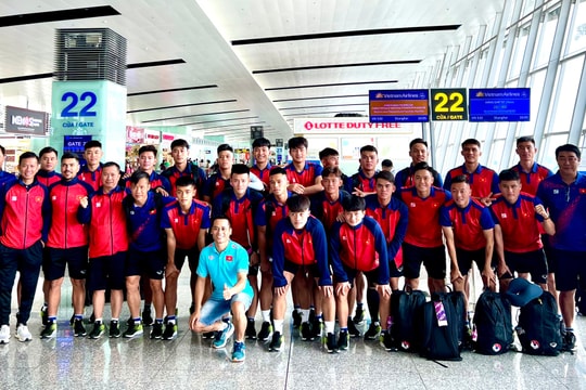 Đội tuyển Olympic Việt Nam lên đường tham dự ASIAD 19