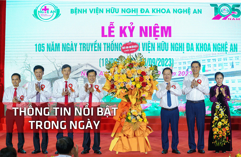 Nghệ An: Thông tin nổi bật ngày 17/9