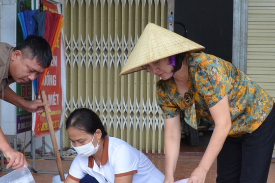 Ổ dịch sốt xuất huyết lớn nhất tỉnh có nguy cơ bùng phát