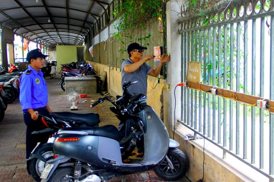 Quản lý chặt điểm sạc xe điện tại các toà chung cư tại Nghệ An