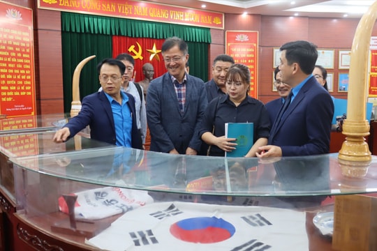 Công đoàn Nghệ An trao đổi kinh nghiệm hoạt động với Công đoàn tỉnh Gyeonggi - Hàn Quốc