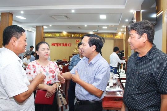 Thường trực HĐND tỉnh giám sát việc giải quyết kiến nghị của cử tri tại huyện Tân Kỳ