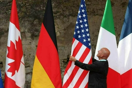 G7 ra tuyên bố chung kêu gọi Trung Quốc gây sức ép đối với Nga