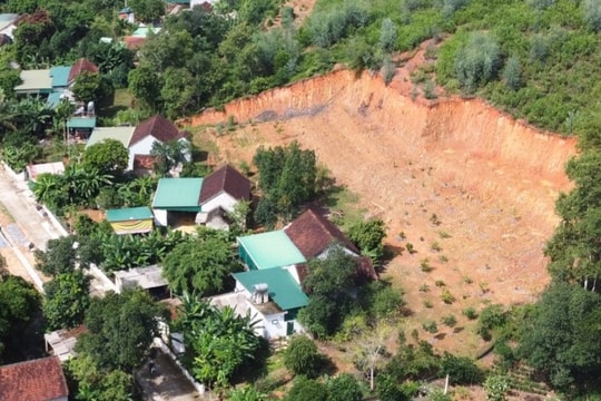 'Đất tặc' ở huyện Nam Đàn không chỉ có tại đập Hổng Cốc