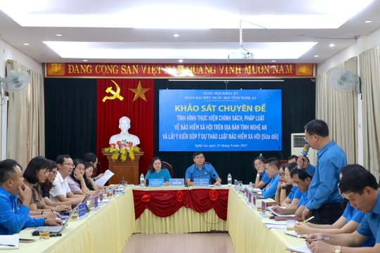 Góp ý dự thảo Luật Bảo hiểm xã hội sửa đổi