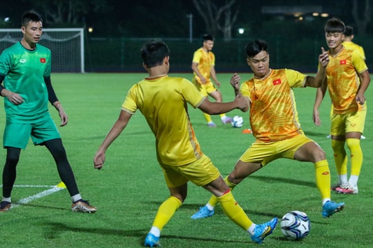Tuyển Olympic Việt Nam tổn thất lực lượng trước cuộc đối đầu với Iran