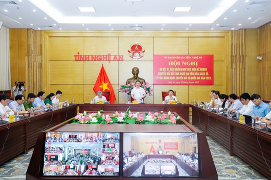 Tỉnh Nghệ An phát động ngày Chuyển đổi số quốc gia năm 2023