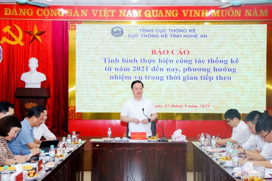 Chủ tịch UBND tỉnh: Nâng tầm công tác thống kê để các con số thực sự 'biết nói'