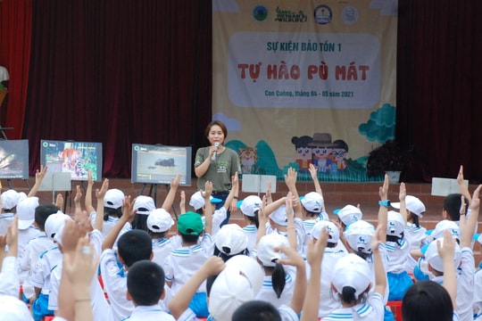 Khởi động chương trình giáo dục bảo vệ động vật hoang dã ở Pù Mát