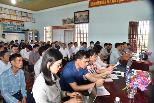 Cử tri Yên Thành đề nghị nâng phụ cấp cho cán bộ thôn, xóm