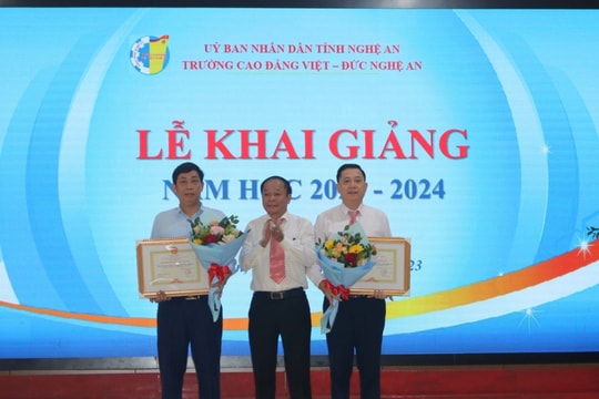 Trường Cao đẳng Việt - Đức tổ chức khai giảng năm học mới 2023 - 2024