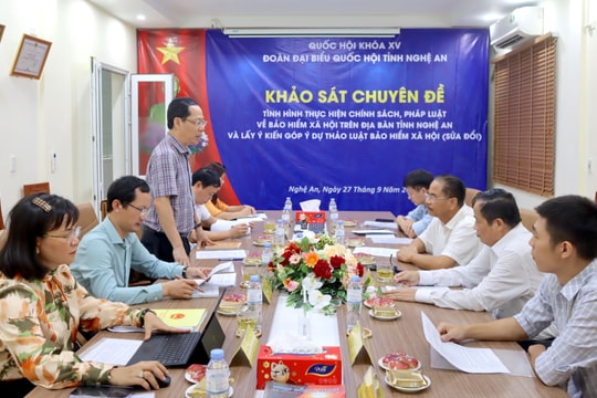 Góp ý dự thảo Luật Bảo hiểm xã hội sửa đổi tại các doanh nghiệp