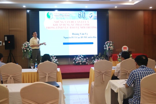 Nâng cao kiến thức pháp lý về bảo vệ môi trường cho cán bộ tư pháp, thanh tra viên