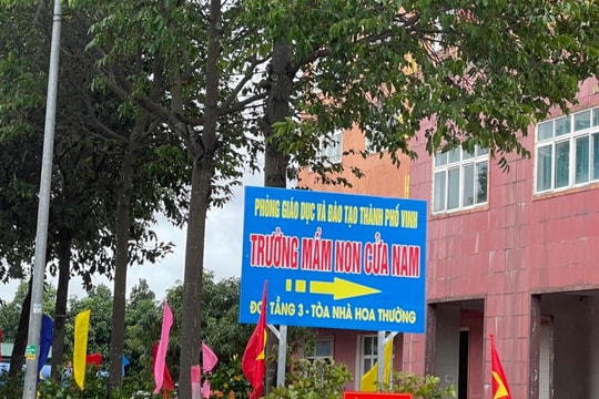 Vì sao công trình Trường Mầm non Cửa Nam (TP. Vinh) chưa thể khởi công?