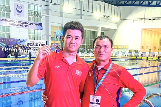 Huấn luyện viên Nghệ An gần 20 năm gắn bó với môn lặn