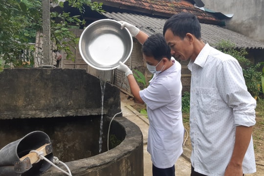 Hướng dẫn xử lý nguồn nước bị ô nhiễm sau lũ lụt