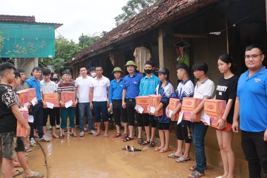 Tỉnh đoàn Nghệ An, Hội Doanh nhân trẻ tỉnh hỗ trợ người dân Quỳ Châu