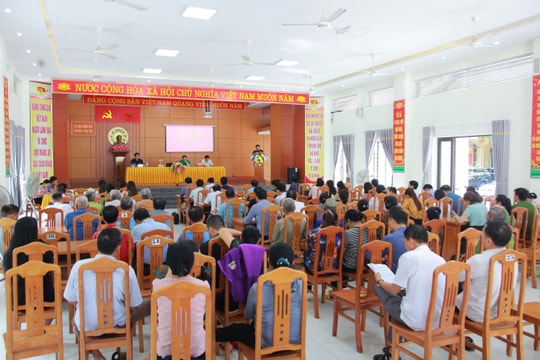 Cử tri Thái Hòa phản ánh nhiều bất cập liên quan đến các dự án trên địa bàn