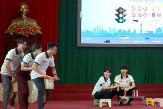 Tăng cường xây dựng văn hoá giao thông cho học sinh, sinh viên