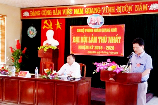 Tổ chức đảng vững mạnh thì doanh nghiệp phát triển bền vững