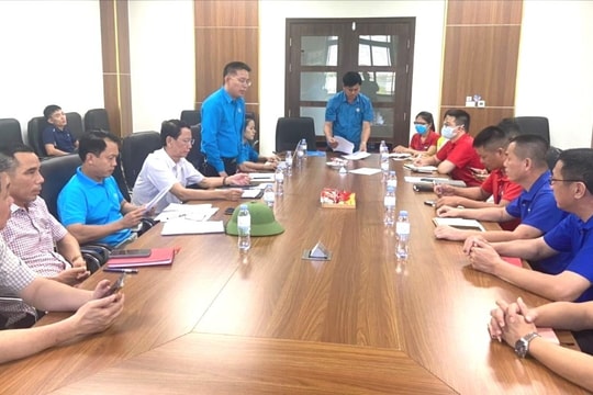 Làm việc với đoàn liên ngành, Công ty TNHH Viet Glory phản hồi các kiến nghị của người lao động