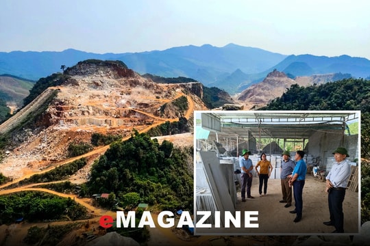 Thanh kiểm tra hoạt động khai thác khoáng sản: Khi cấp ủy vào cuộc!